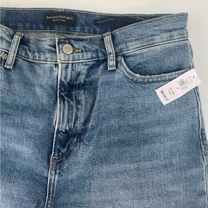 Banana Republic, Premium Denim, high rise straight 30 waist